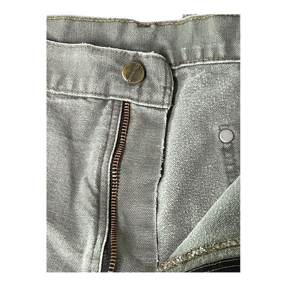 Carhartt Canvas Carpenter Distressed Cargo Pants Size W34/L32 - Picture 10 of 15